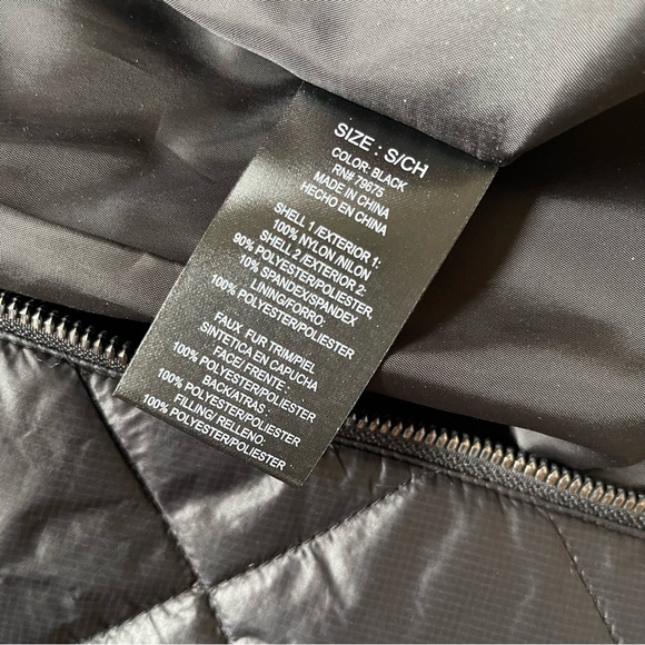 *NWT BCBGeneration Semi-Puffer Semi-Fitted Hooded Diamond Puffer Coat - Picture 6 of 11